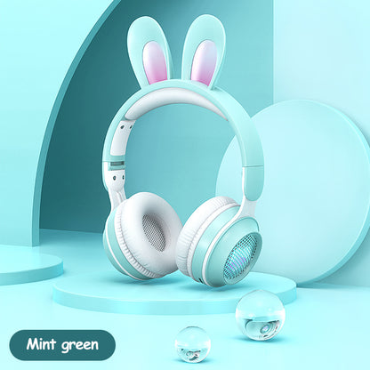 Casque sans fil à oreilles de lapin – Lumineux et réglable