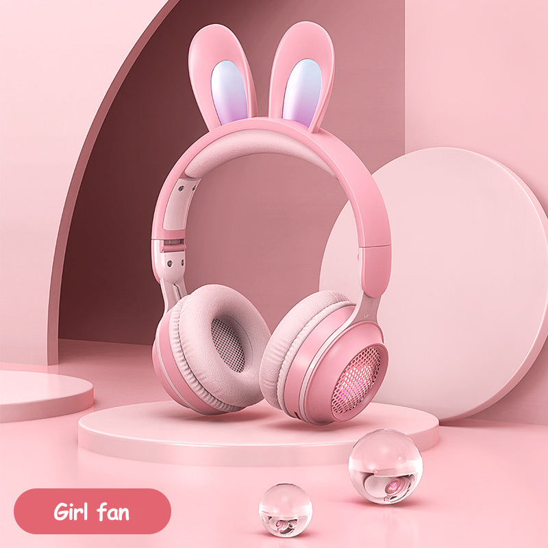 Casque sans fil à oreilles de lapin – Lumineux et réglable